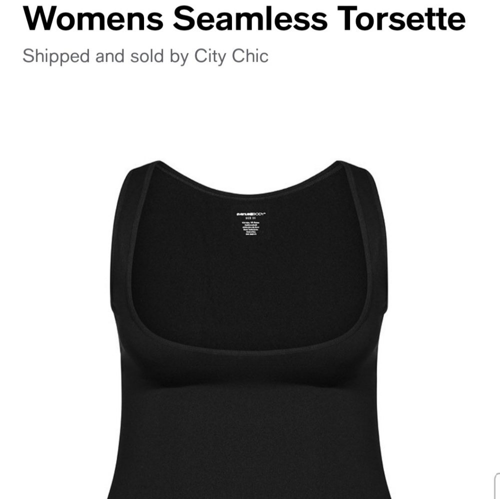 AVENUE Women's Seamless Torsette body smoother